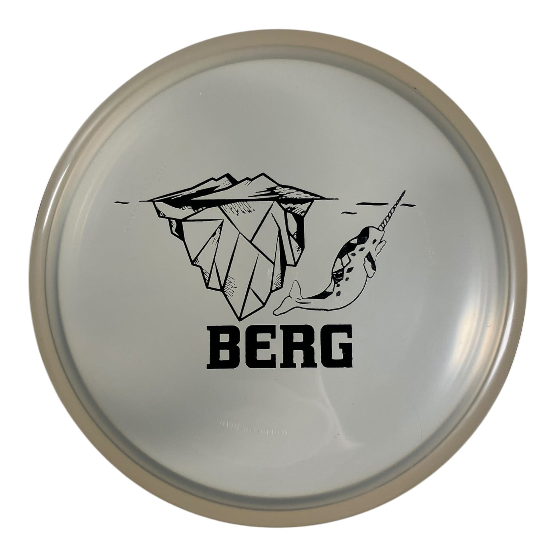 Kastaplast Berg | K1 Soft | Clear/Black 175g (Narwhal) Disc Golf