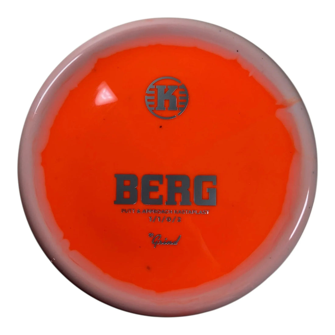 Kastaplast Berg | K1 Grind | Orange/Silver 175g Disc Golf