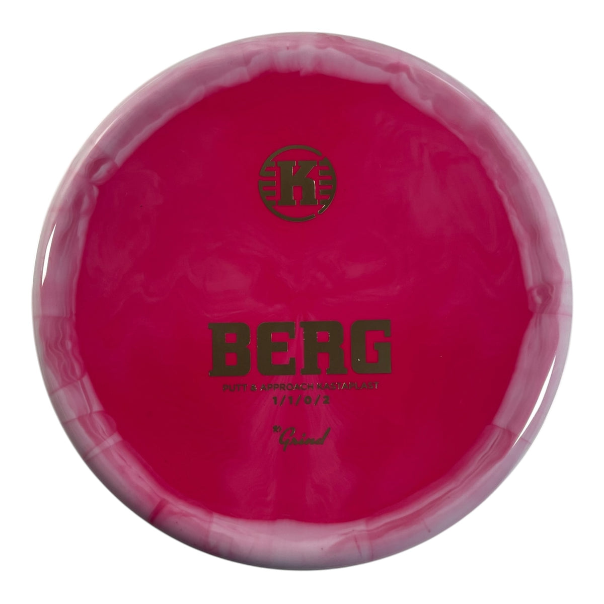 Kastaplast Berg | K1 Grind | Pink/Gold 174g Disc Golf