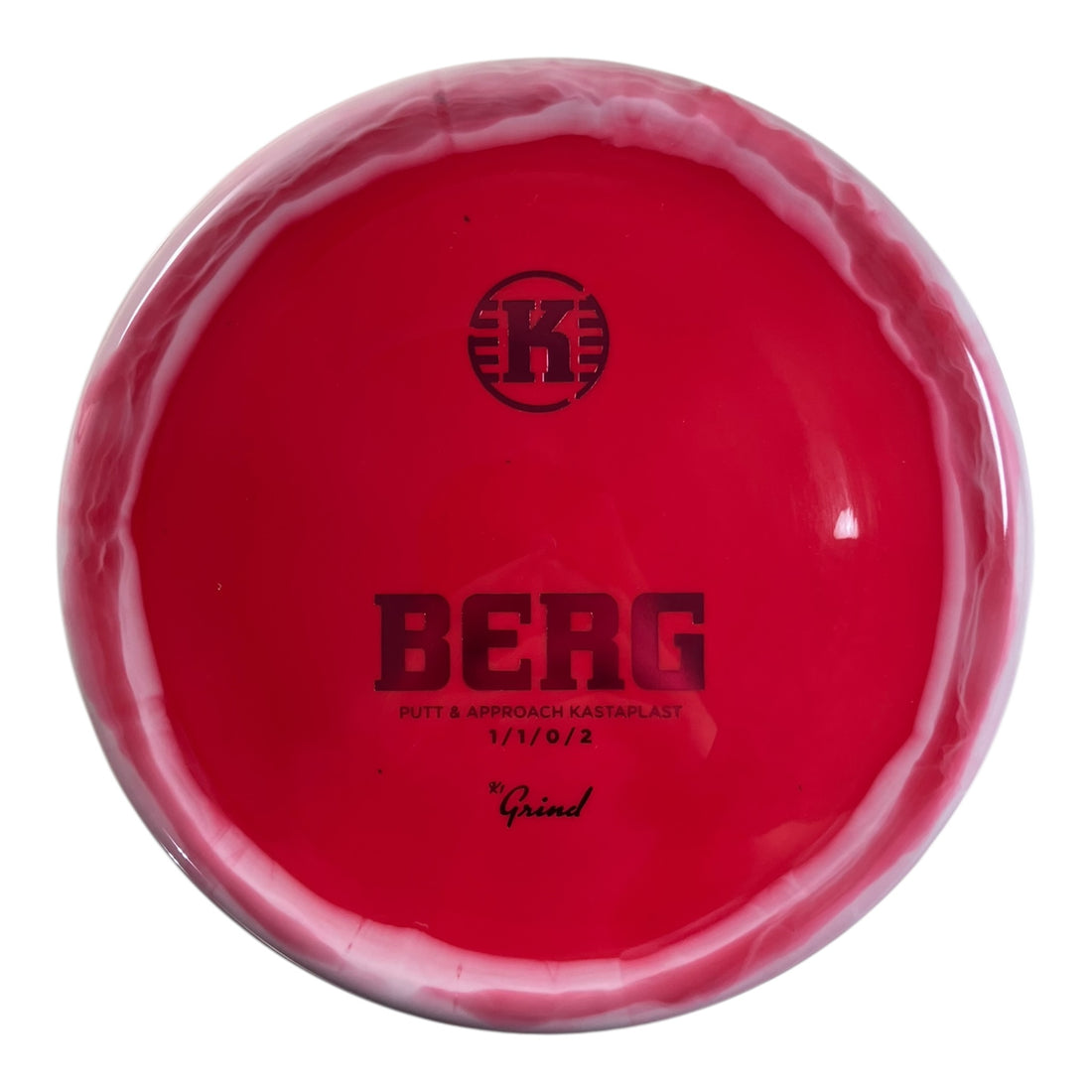 Kastaplast Berg | K1 Grind | Red/Red 175g Disc Golf