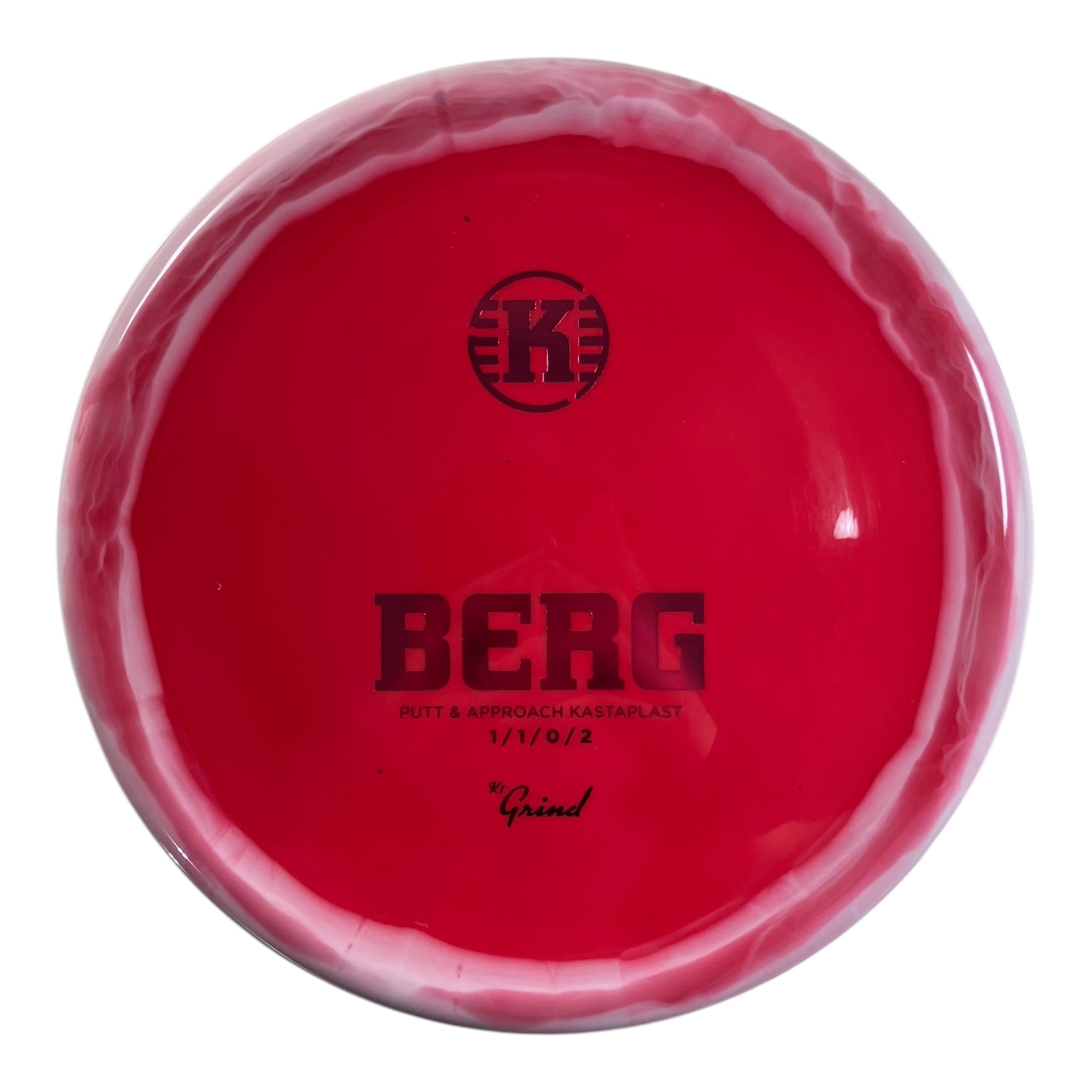 Kastaplast Berg | K1 Grind | Red/Red 175g Disc Golf