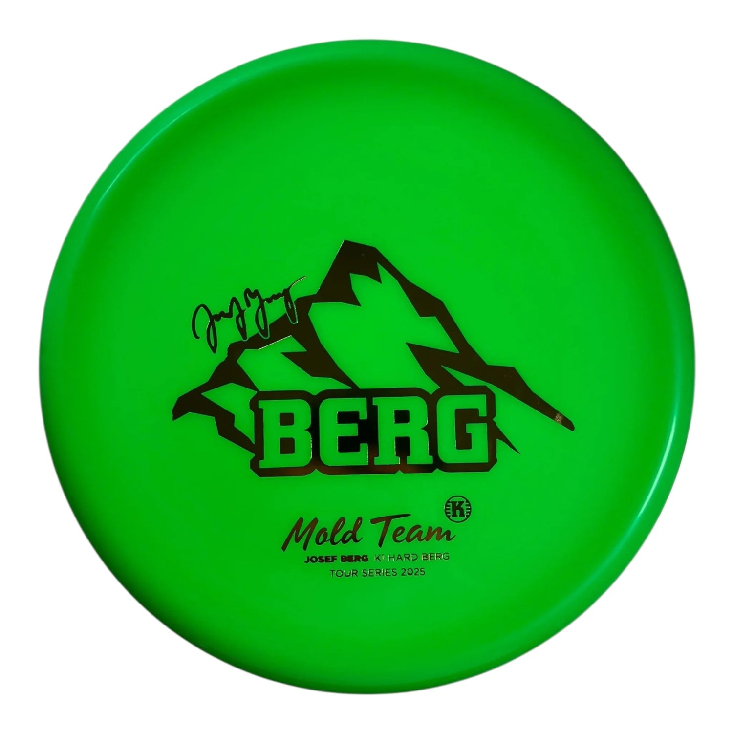 Kastaplast Berg | K1 Hard | Green/Gold 173g (Josef Berg) Disc Golf