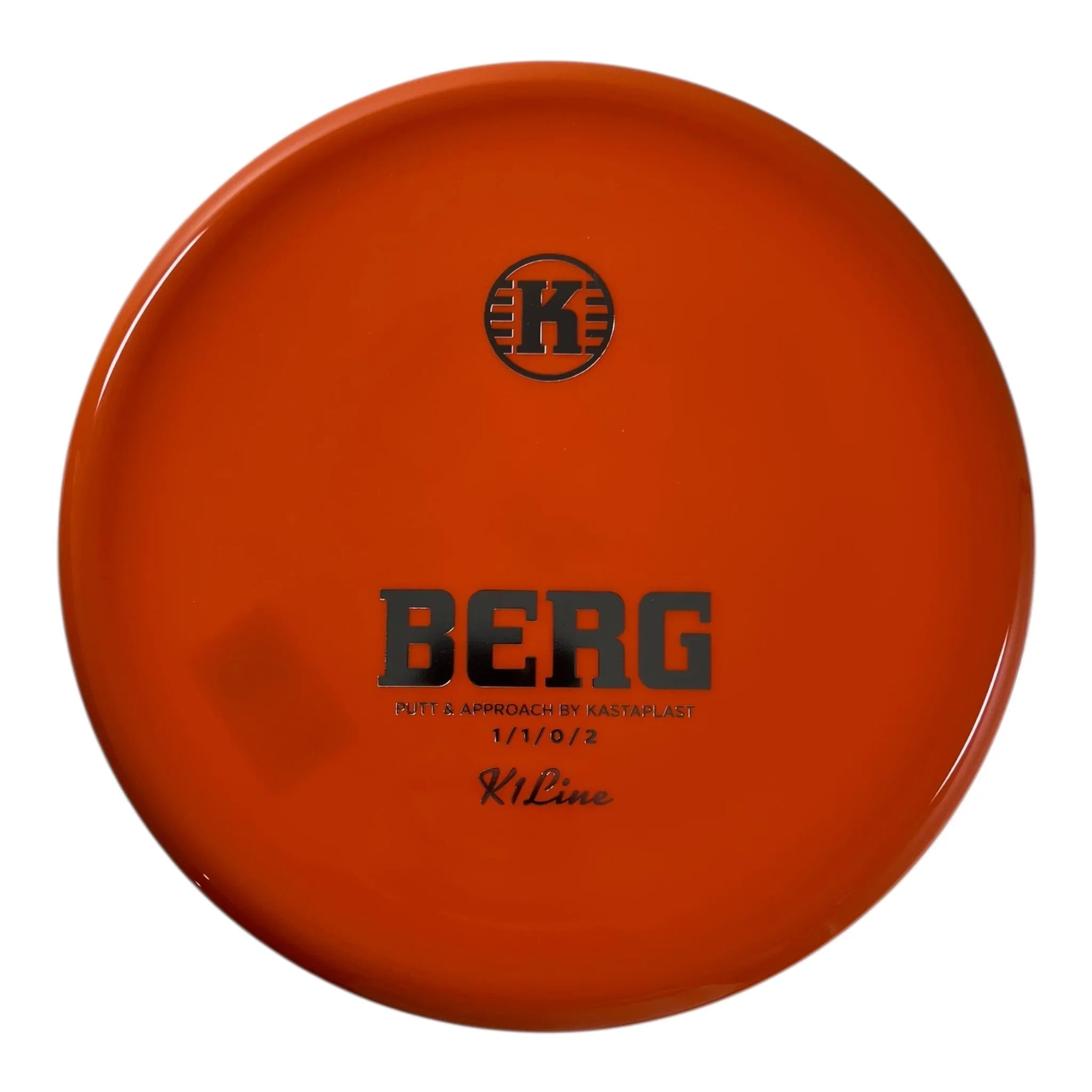 Kastaplast Berg | K1 | Orange/Silver 171g Disc Golf