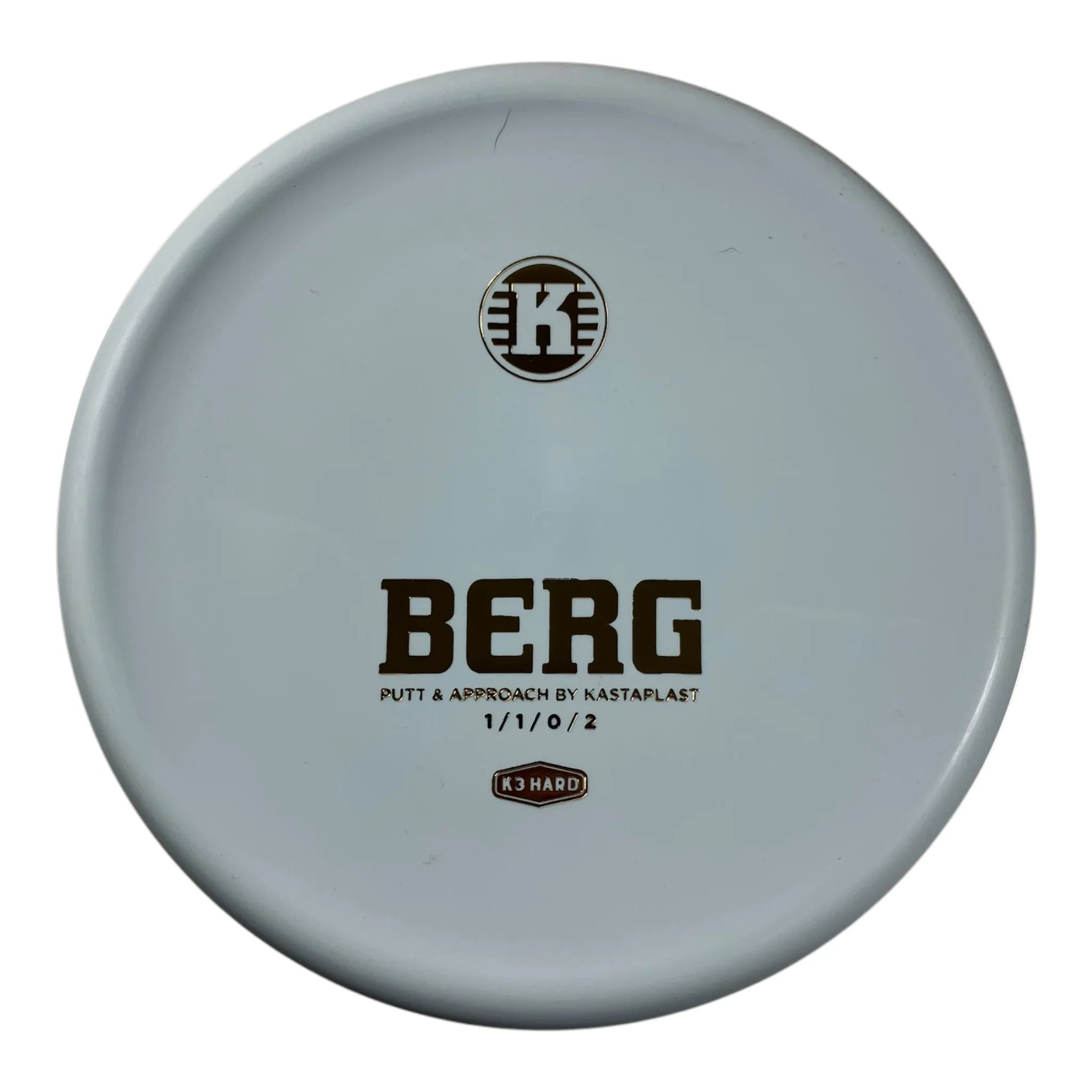 Kastaplast Berg | K3 Hard | Grey/Gold 173g Disc Golf