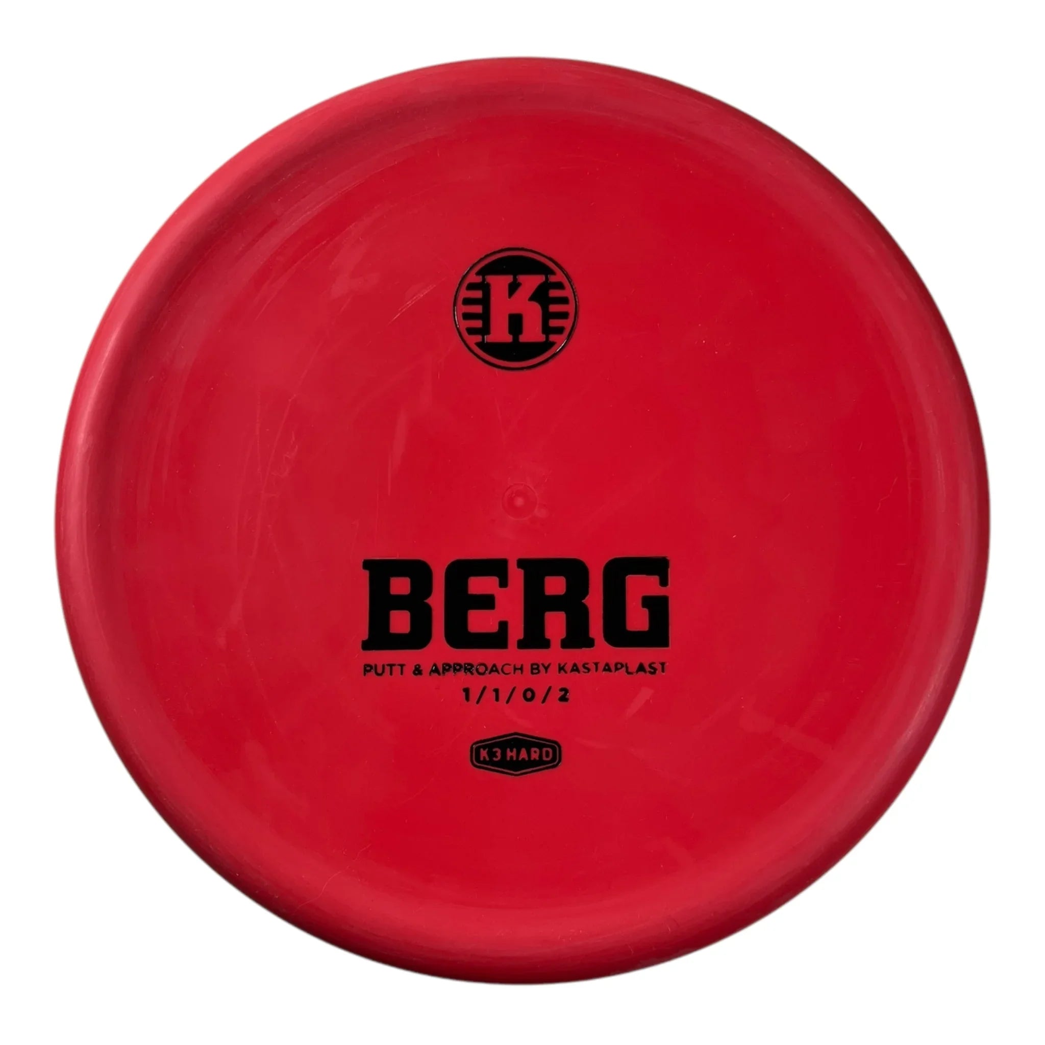 Kastaplast Berg | K3 Hard | Red/Black 173g Disc Golf