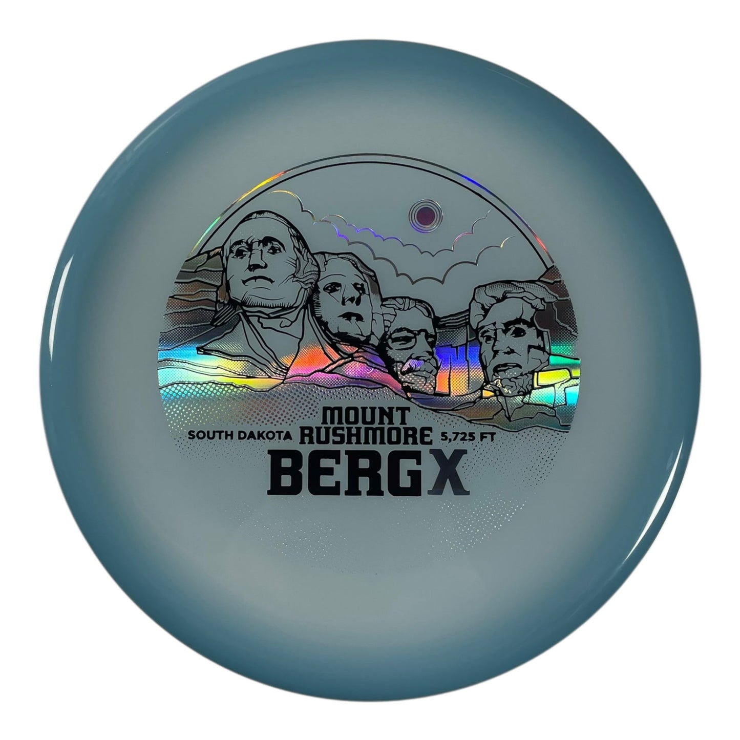 Kastaplast Berg X | K1 Color Glow | Blue/Holo 174 - 175g (Mount Rushmore) Disc Golf