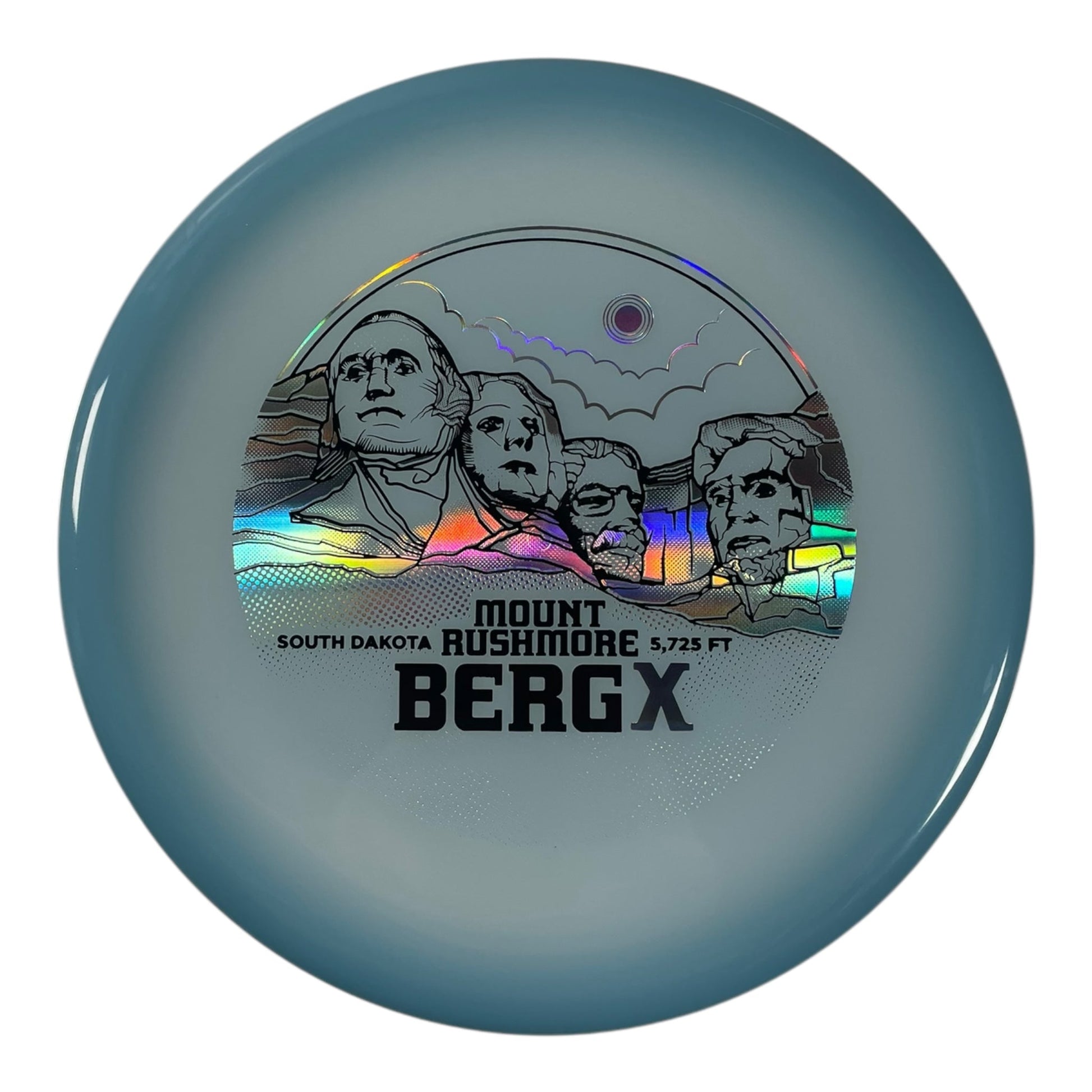 Kastaplast Berg X | K1 Color Glow | Blue/Holo 174 - 175g (Mount Rushmore) Disc Golf