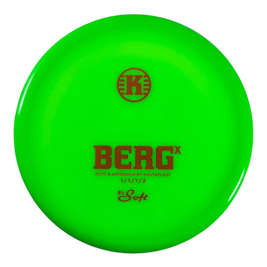Kastaplast Berg X | K1 Soft | Green/Red 175g Disc Golf
