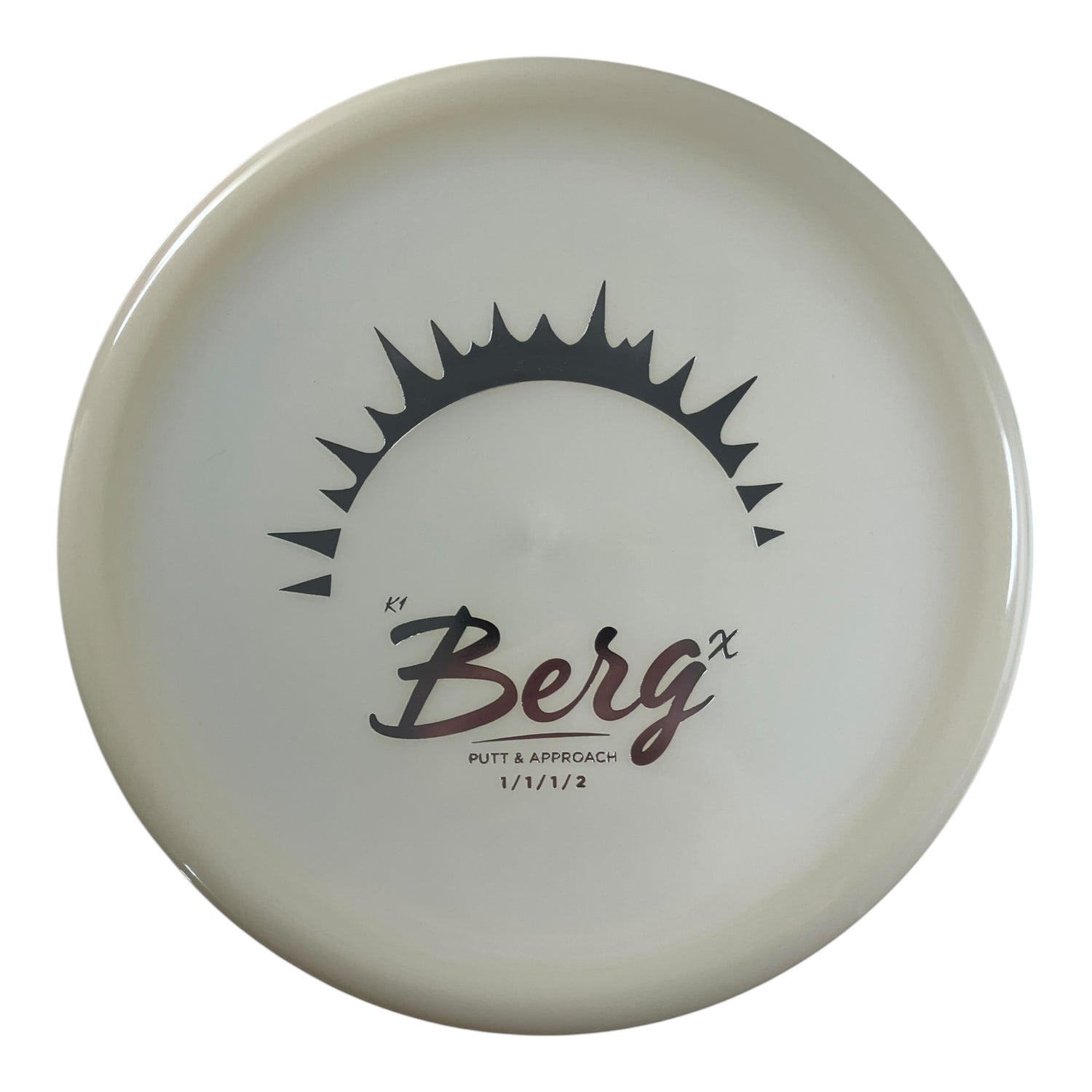Kastaplast Berg X | K1 Glow | Glow/Silver 175g Disc Golf