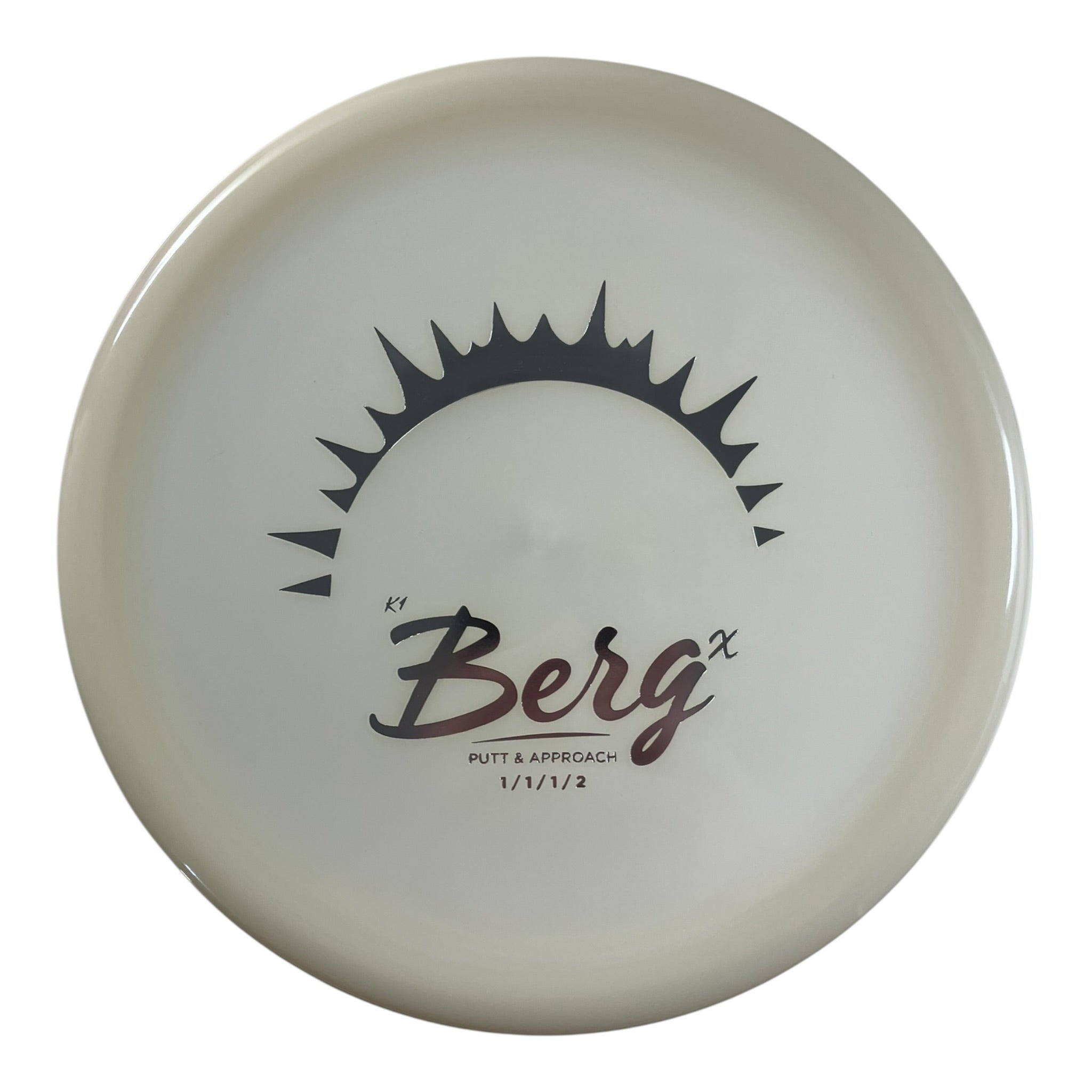 Kastaplast Berg X | K1 Glow | Glow/Silver 175g Disc Golf