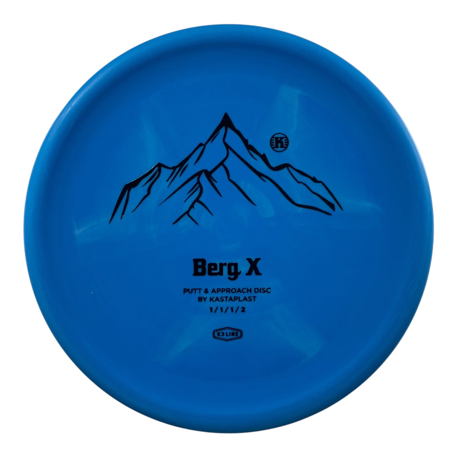 Kastaplast Berg X | K3 | Blue/Black 173g Disc Golf