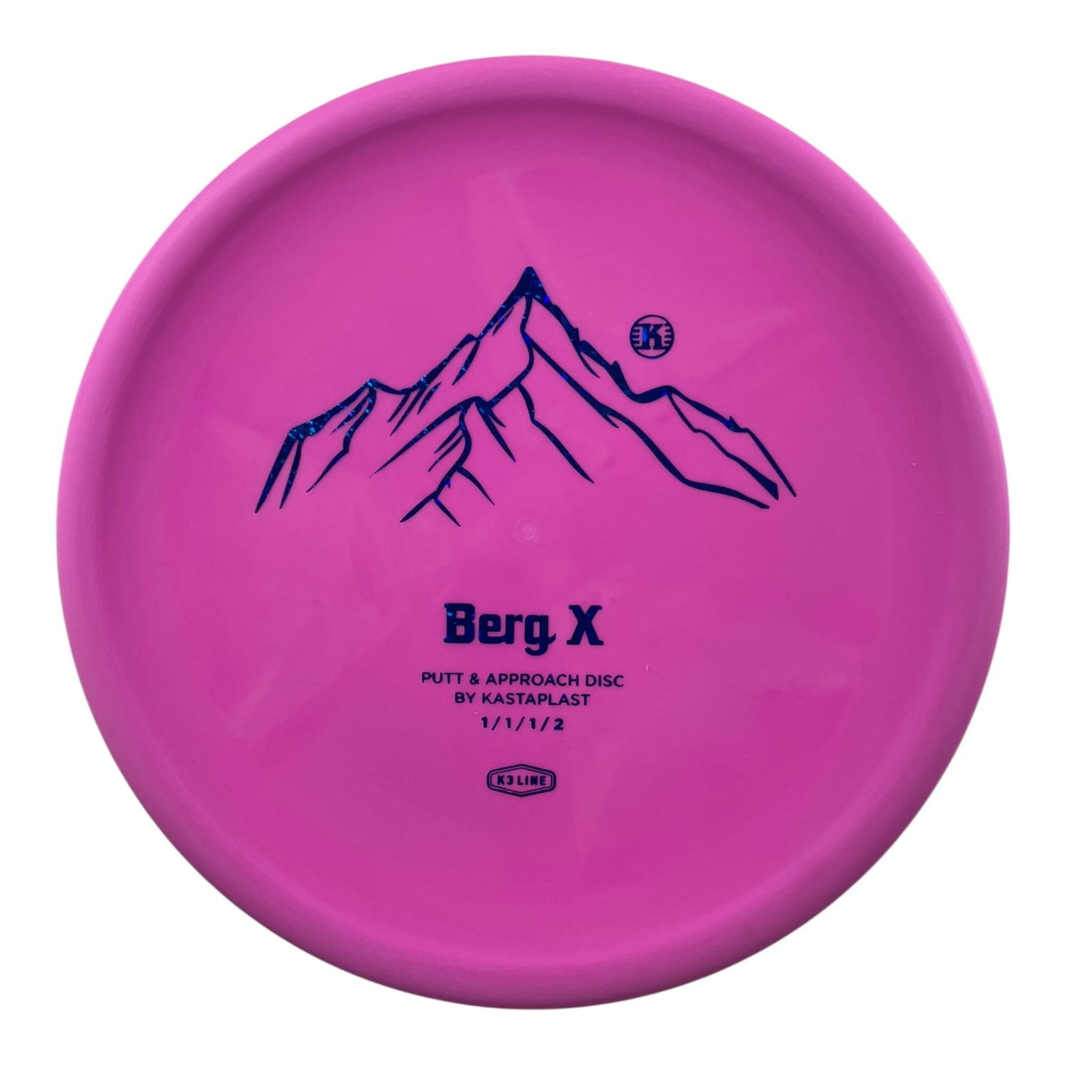 Kastaplast Berg X | K3 | Pink/Blue 173g Disc Golf