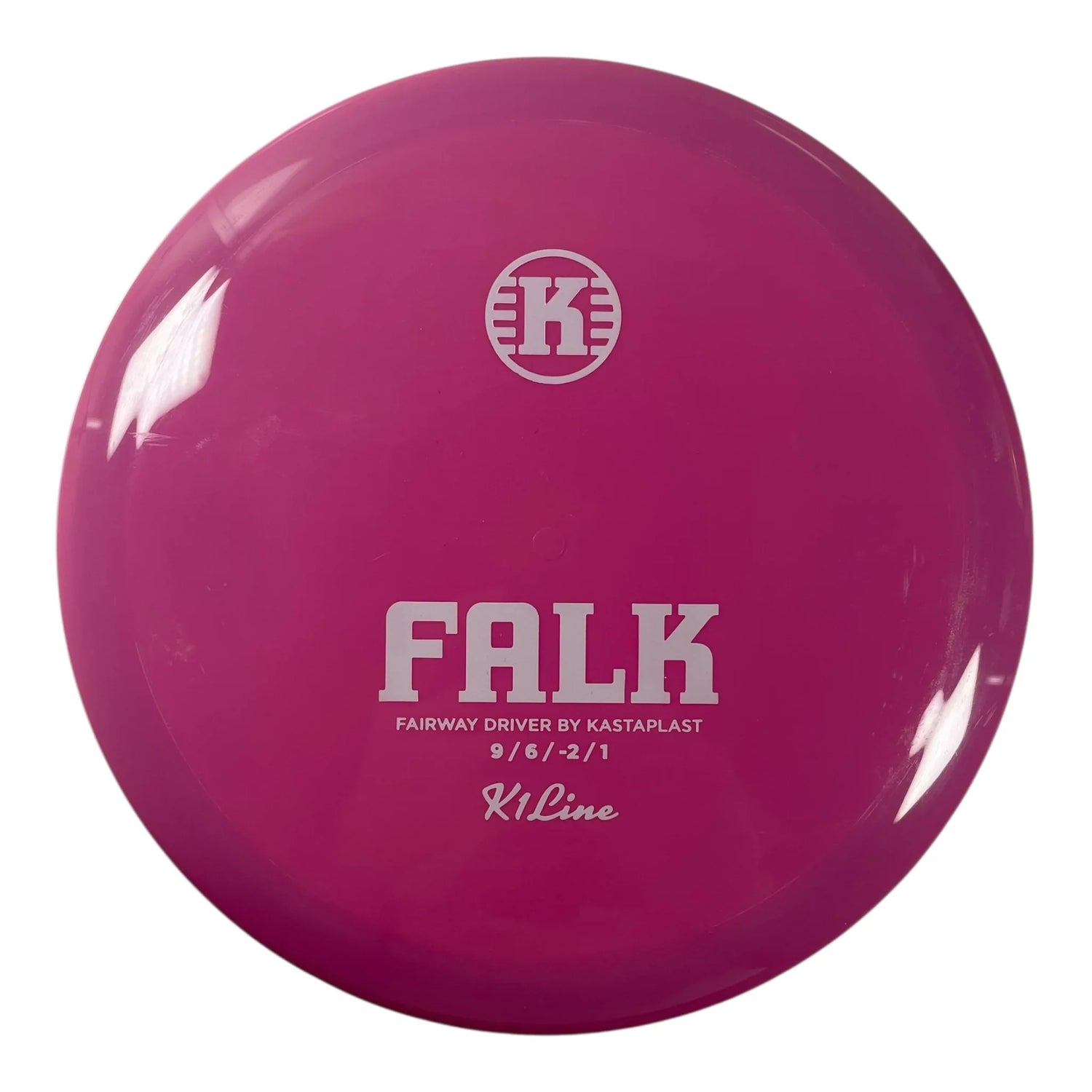 Kastaplast Falk | K1 | Pink/White 170g Disc Golf