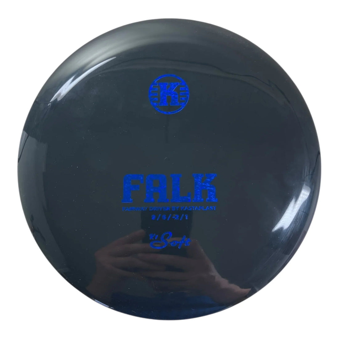 Kastaplast Falk | K1 Soft | Black/Blue 173g Disc Golf
