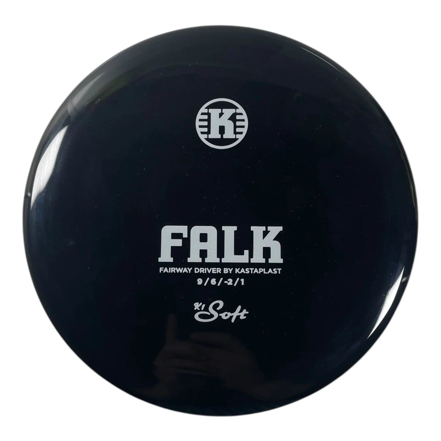 Kastaplast Falk | K1 Soft | Black/White 174g Disc Golf