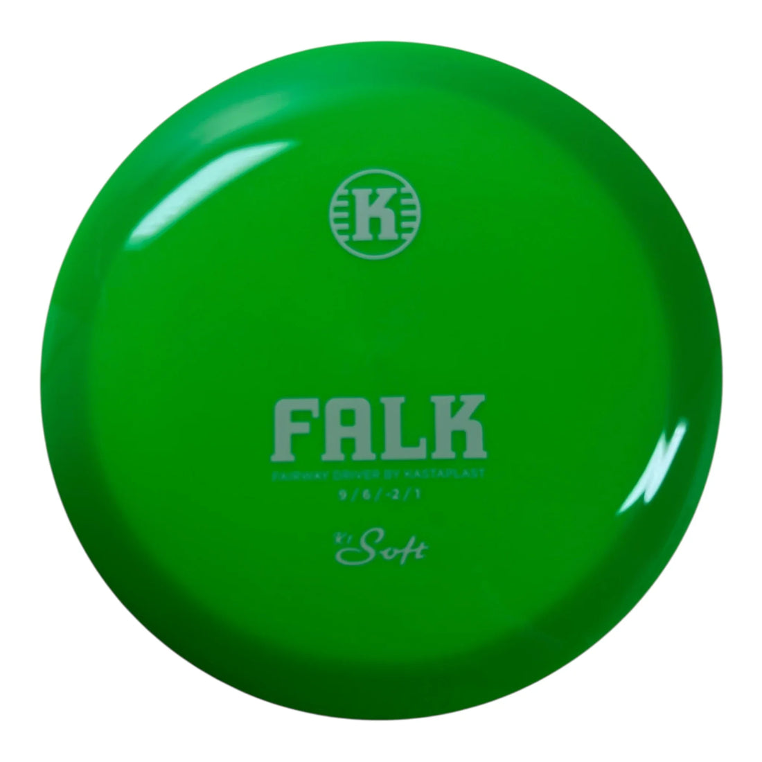 Kastaplast Falk | K1 Soft | Green/White 173-175g Disc Golf