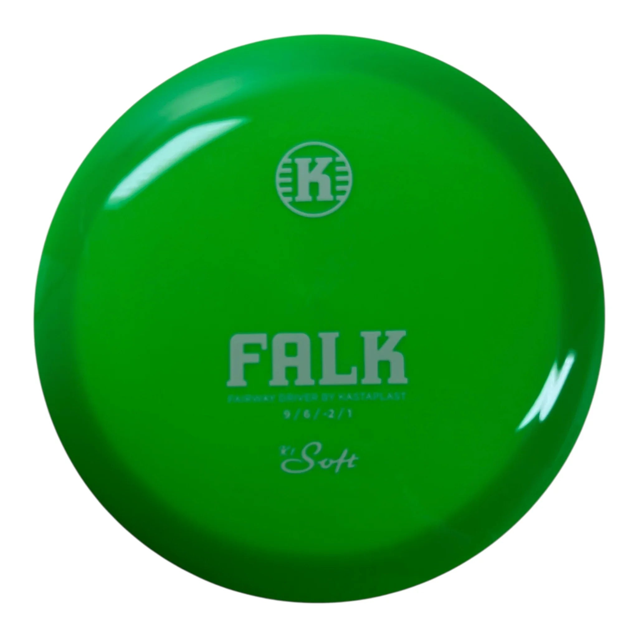 Kastaplast Falk | K1 Soft | Green/White 173-175g Disc Golf