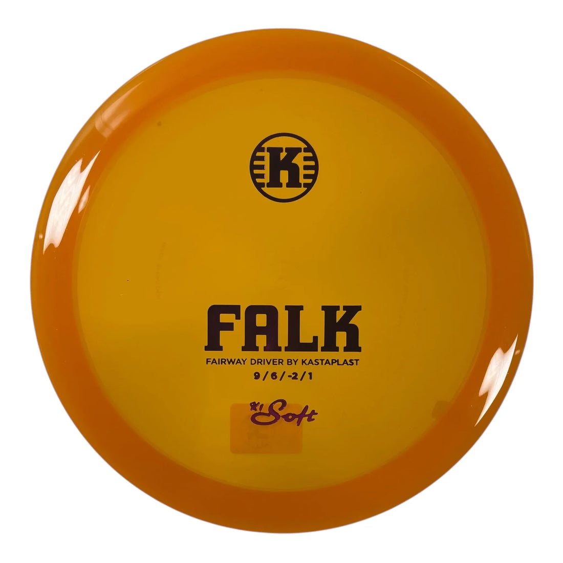 Kastaplast Falk | K1 Soft | Orange/Pink 170g Disc Golf