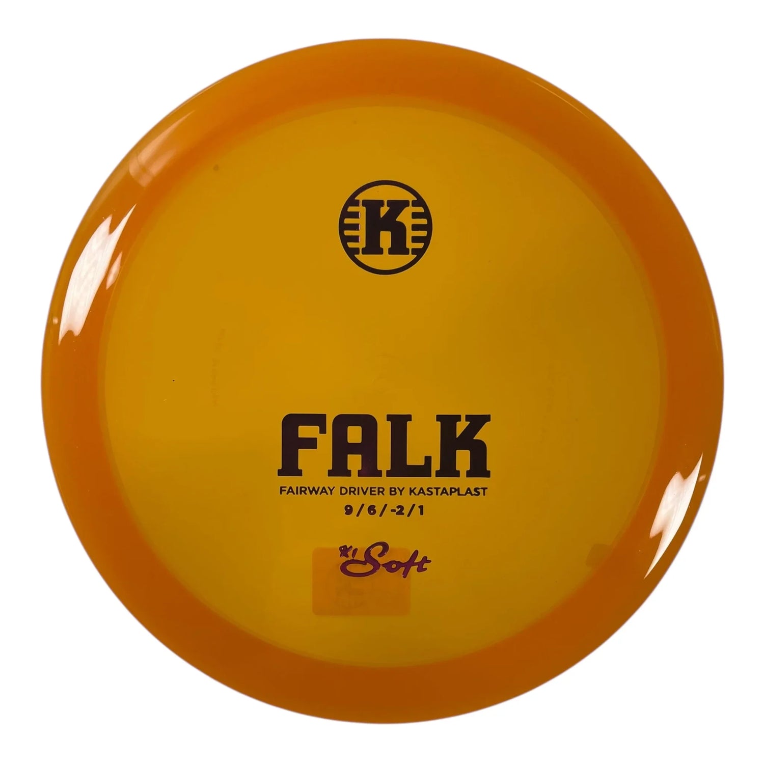 Kastaplast Falk | K1 Soft | Orange/Pink 170g Disc Golf