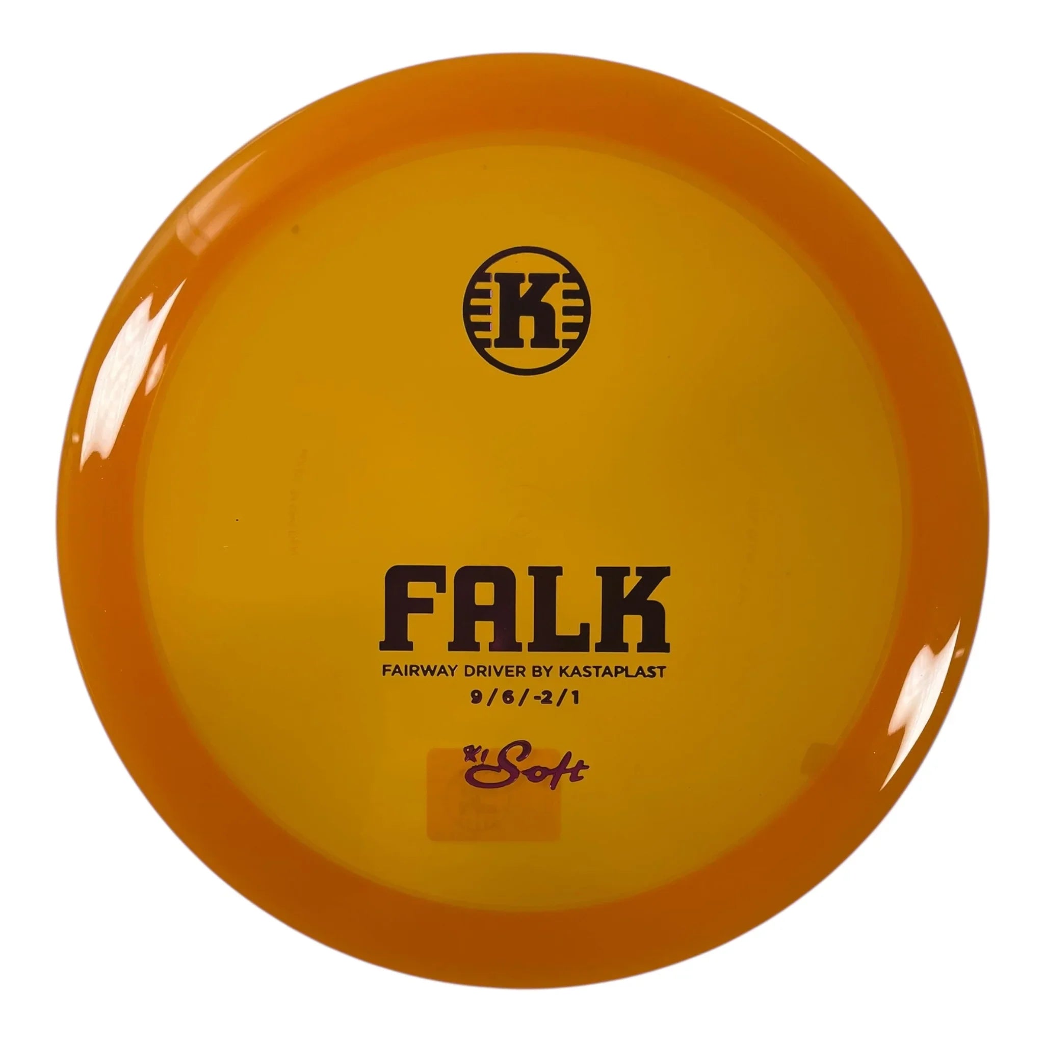 Kastaplast Falk | K1 Soft | Orange/Pink 170g Disc Golf