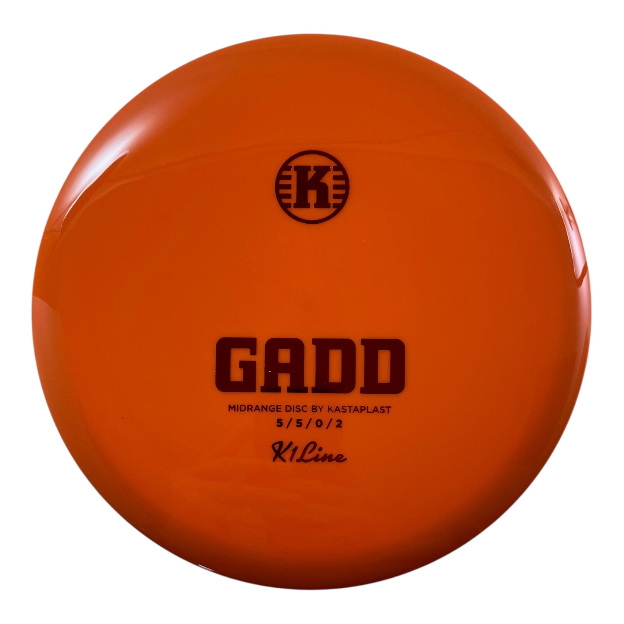 Kastaplast Gadd | K1 | Orange/Red 175g Disc Golf