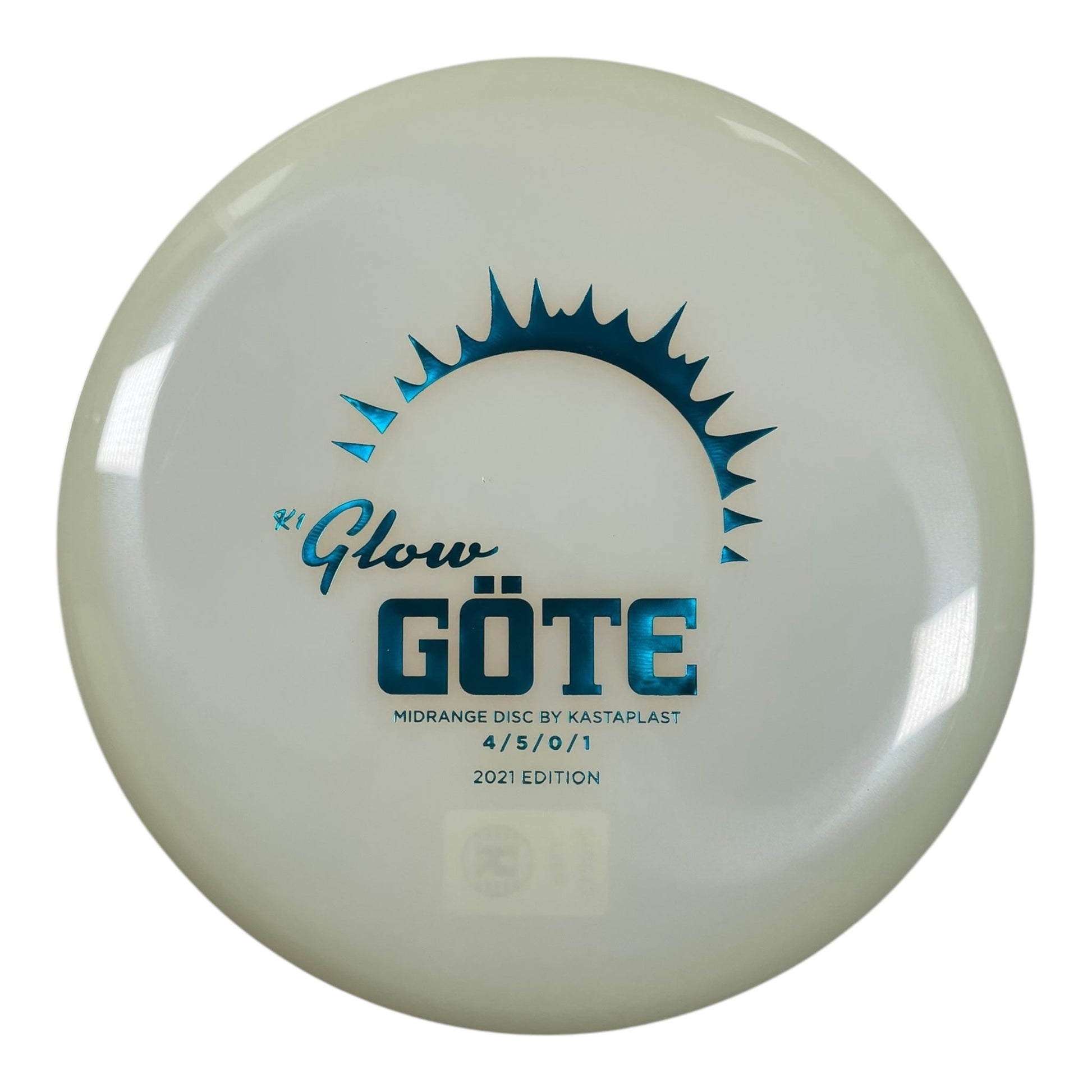 Kastaplast Göte | K1 Glow | Glow/Blue 175g (2021) Disc Golf