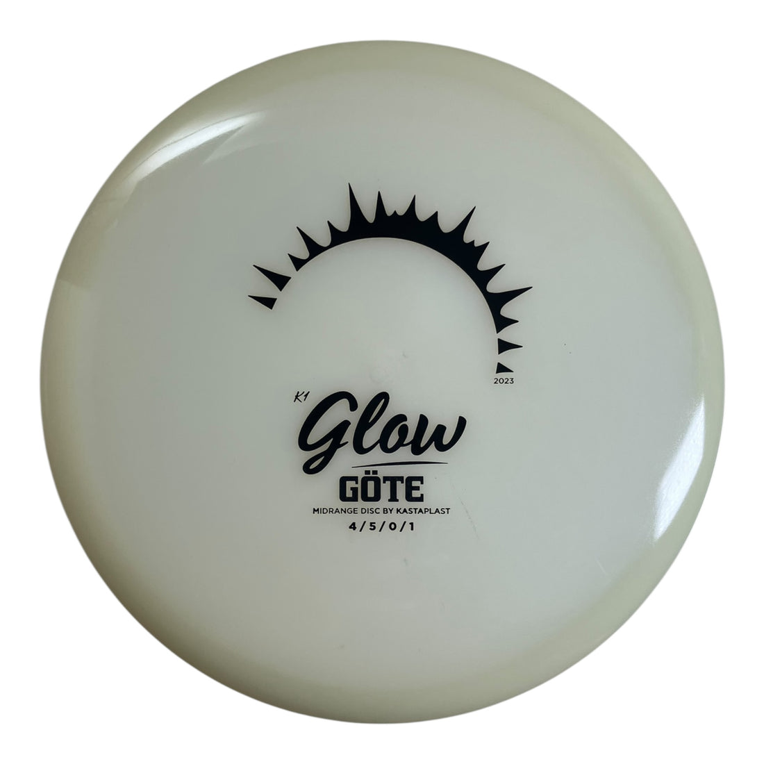 Kastaplast Göte | K1 Glow | Glow/Black 177g (2023) Disc Golf