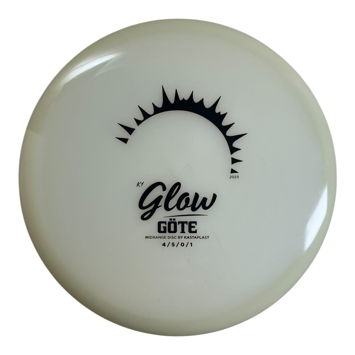 Kastaplast Göte | K1 Glow | Glow/Black 177g (2023) Disc Golf
