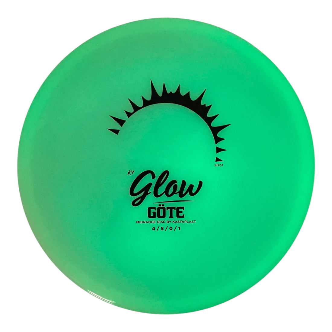 Kastaplast Göte | K1 Glow | Glow/Black 177g (2023) Disc Golf
