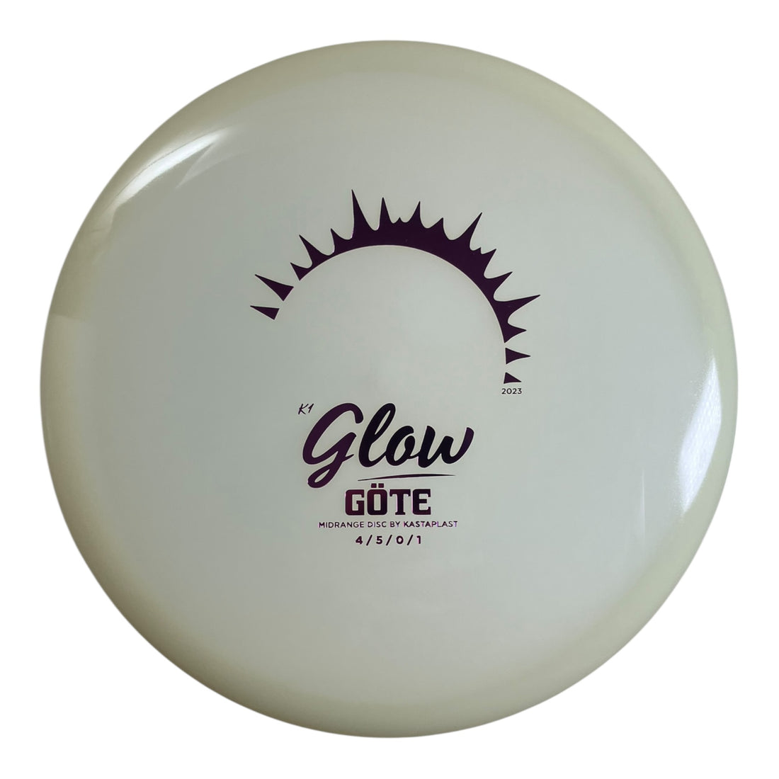 Kastaplast Göte | K1 Glow | Glow/Pink 177g (2023) Disc Golf