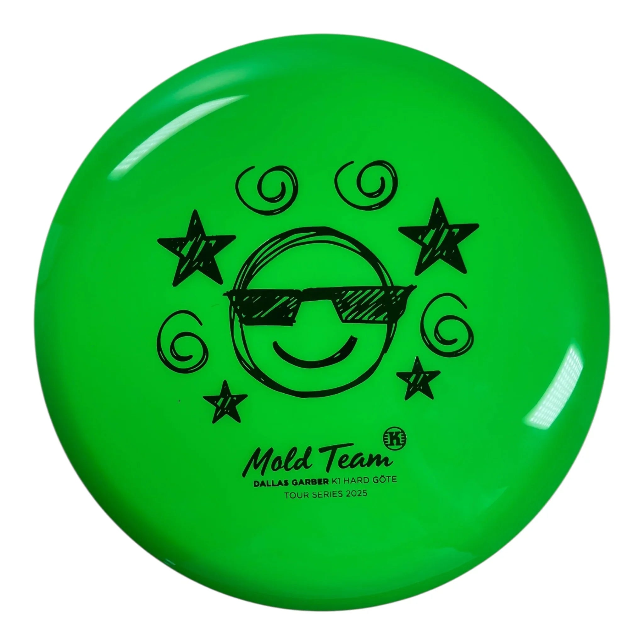 Kastaplast Göte | K1 Hard | Green/Green 175-177g (Dallas Garber) Disc Golf