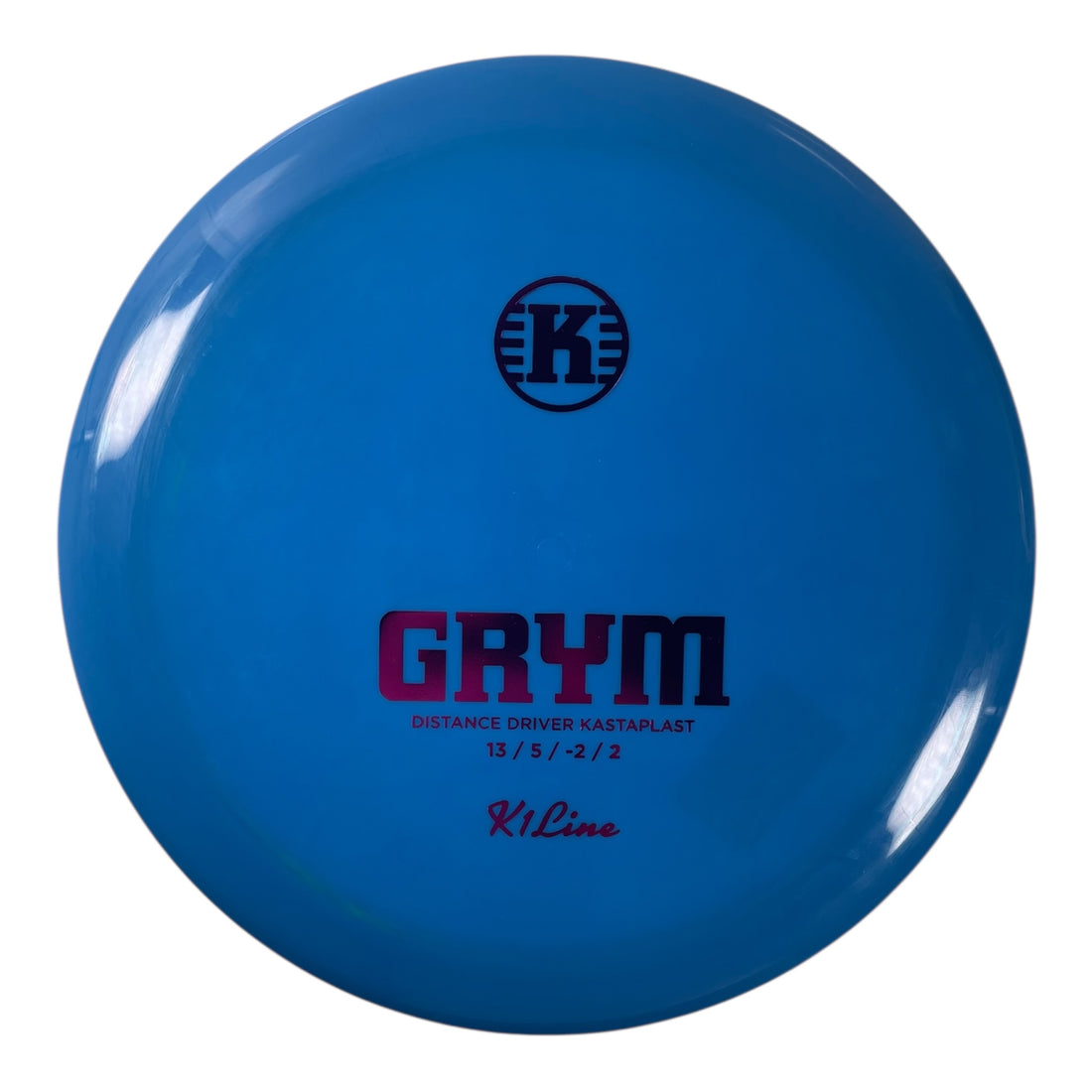 Kastaplast Grym | K1 | Blue/Blue 175g Disc Golf