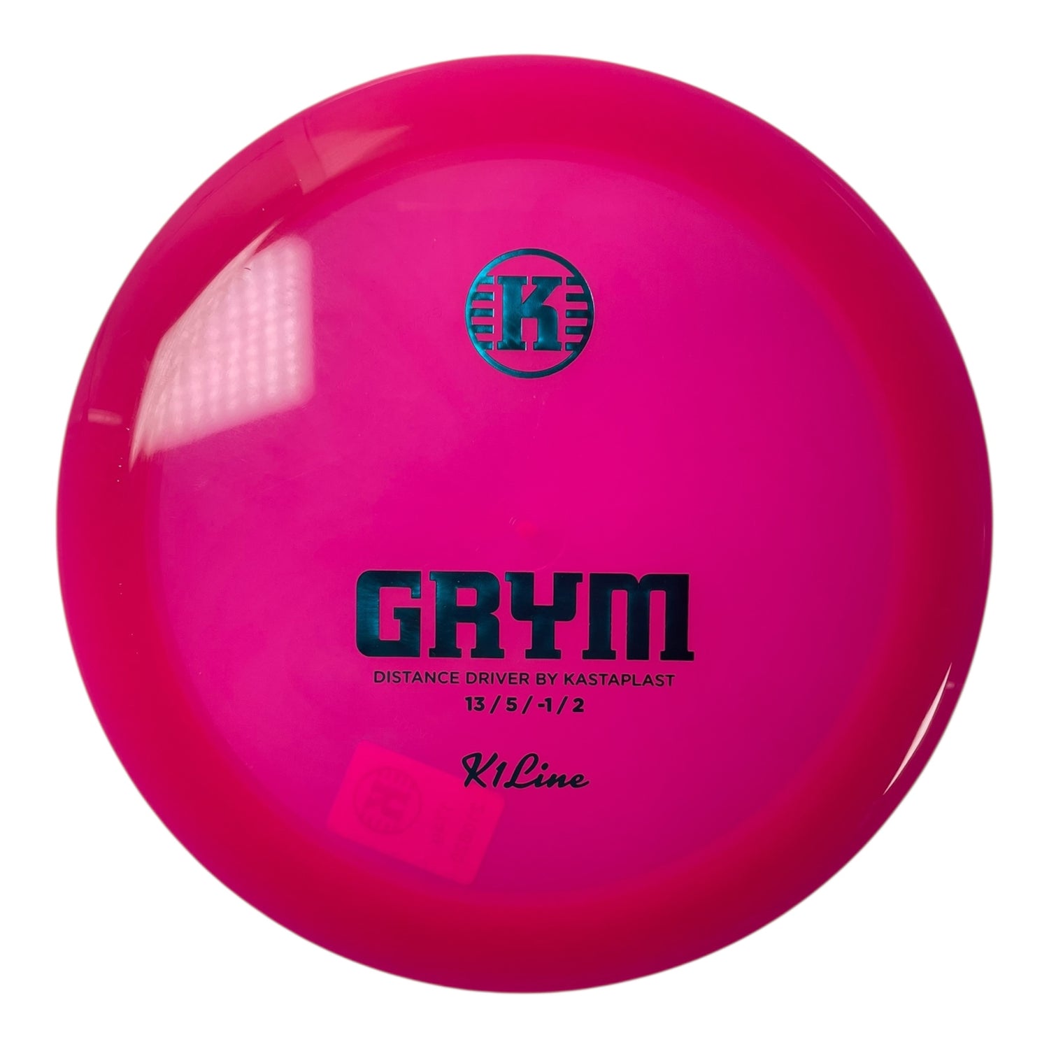 Kastaplast Grym | K1 | Pink/Teal 174g Disc Golf