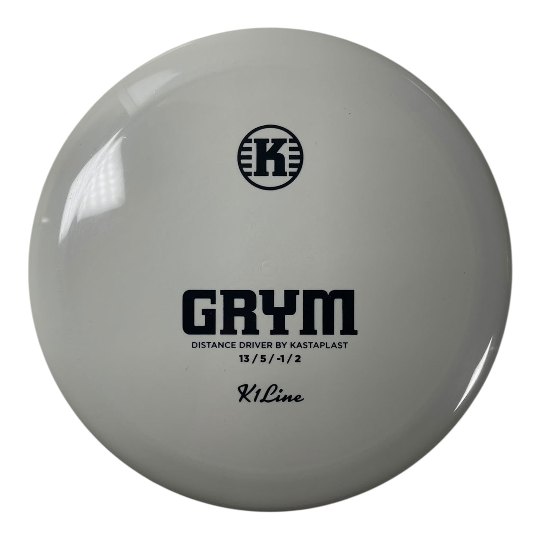 Kastaplast Grym | K1 | White/Black 172g Disc Golf
