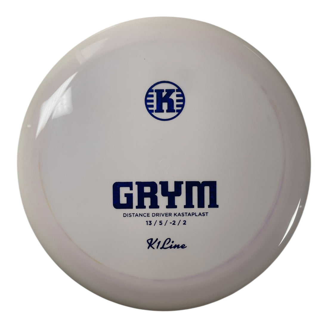 Kastaplast Grym | K1 | White/Blue 173g Disc Golf