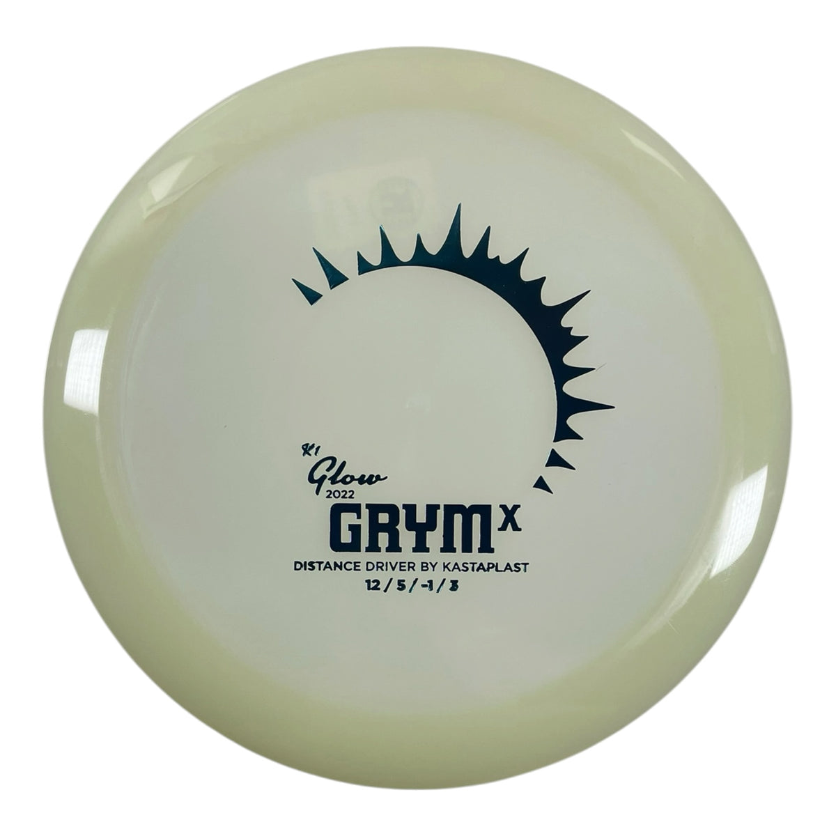 Kastaplast Grym X | K1 Glow | Glow/Blue 173-174g (2022) Disc Golf