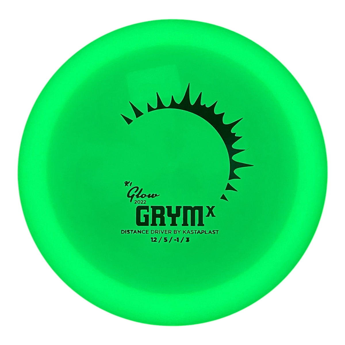 Kastaplast Grym X | K1 Glow | Glow/Blue 173-174g (2022) Disc Golf