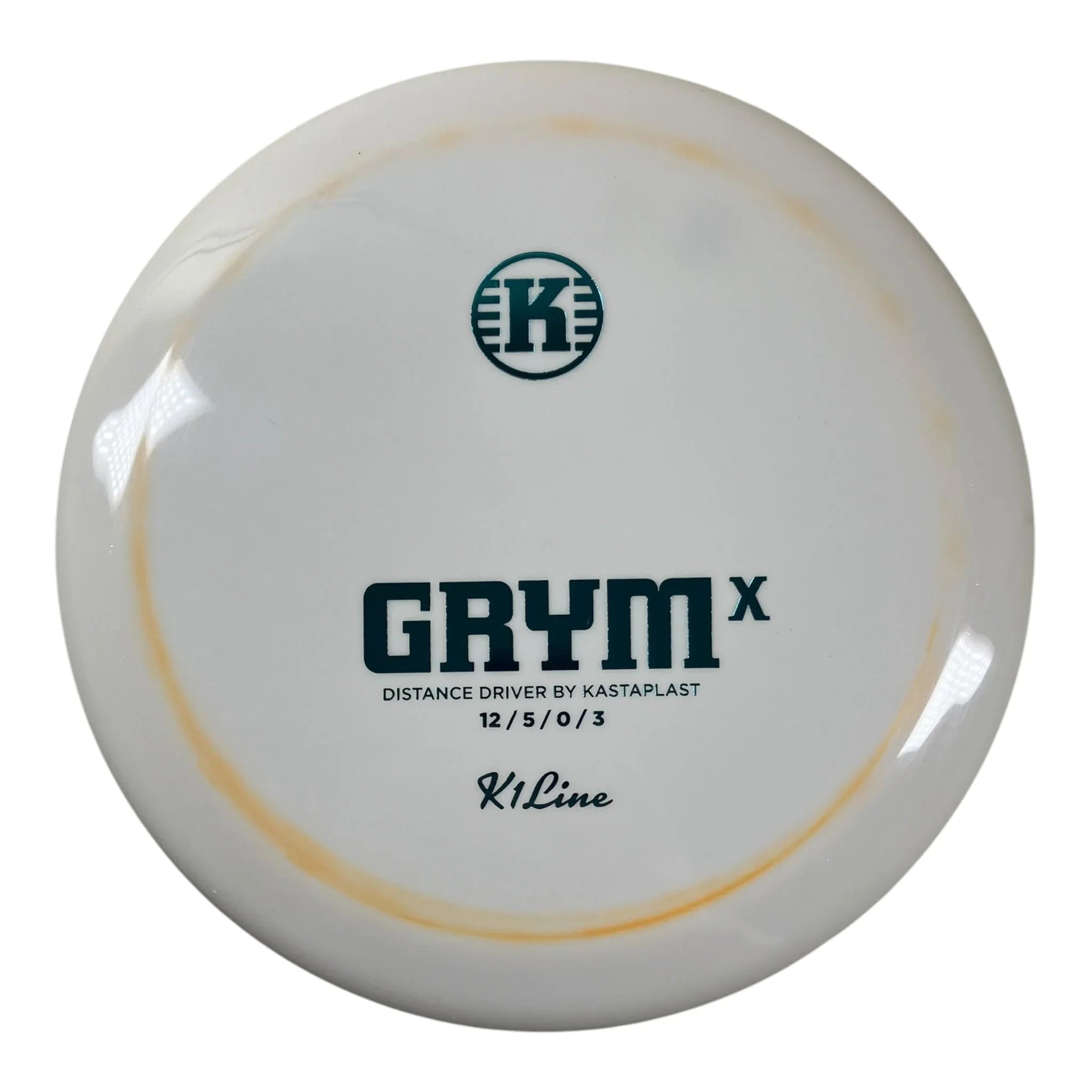 Kastaplast Grym X | K1 | Cream/Blue 174g Disc Golf