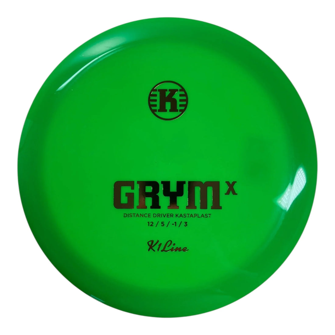 Kastaplast Grym X | K1 | Green/Gold 173-174g Disc Golf