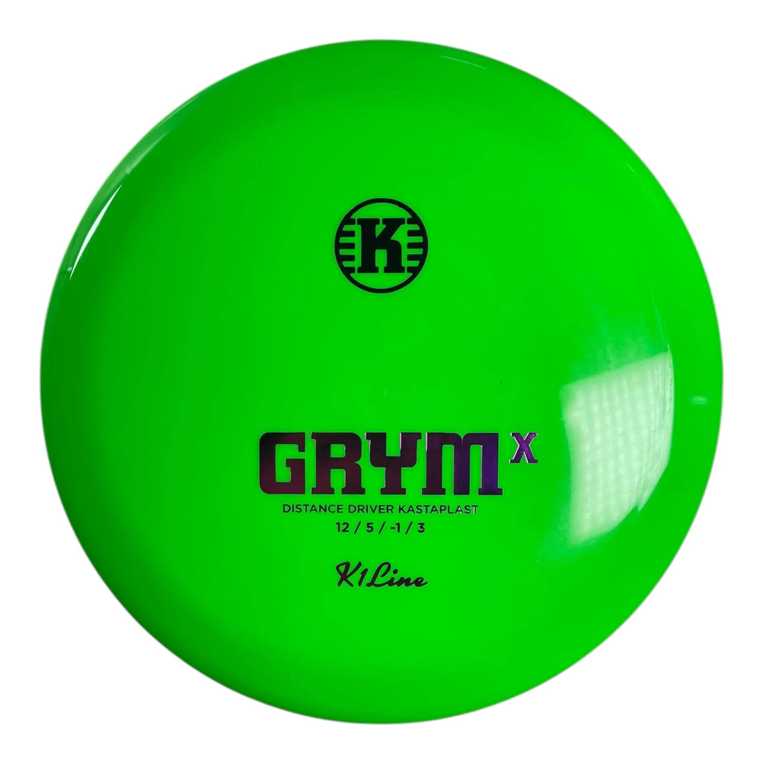 Kastaplast Grym X | K1 | Green/Purple 173-174g Disc Golf