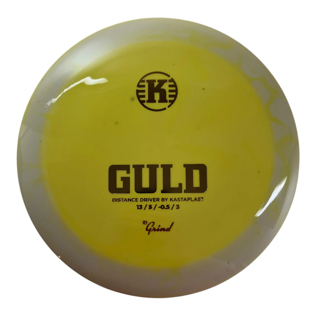 Kastaplast Guld | K1 Grind | Yellow/Gold 172g Disc Golf