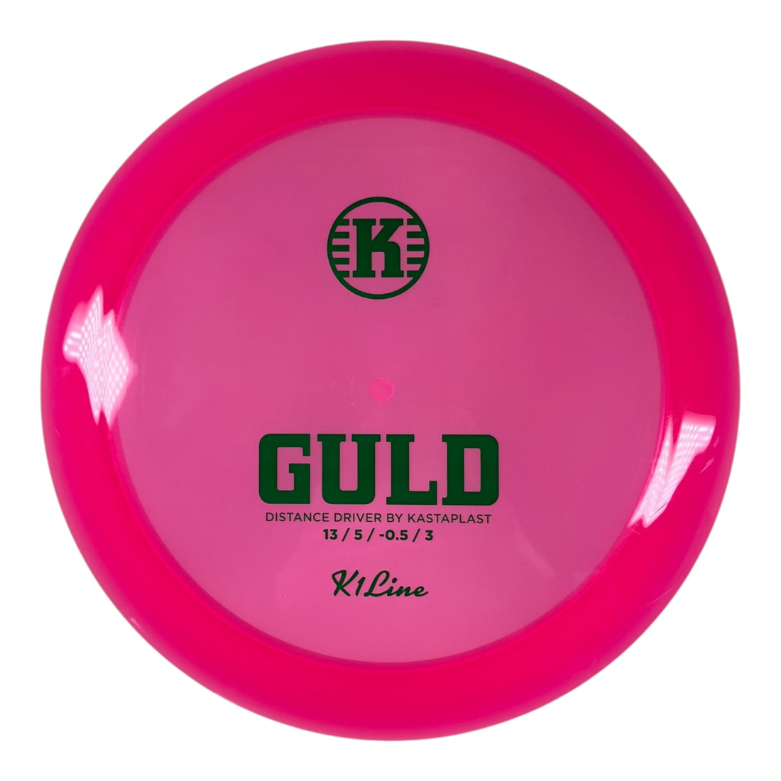 Kastaplast Guld | K1 | Pink/Green 173-175g Disc Golf