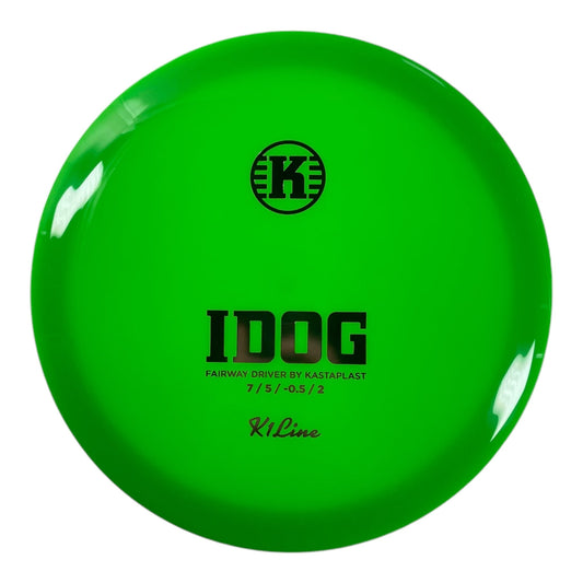 Kastaplast Idog | K1 | Green/Silver 174g Disc Golf