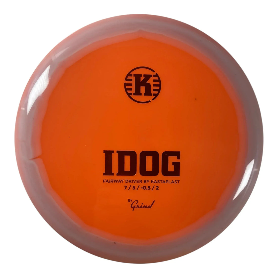 Kastaplast Idog | K1 Grind | Orange/Orange 172g Disc Golf