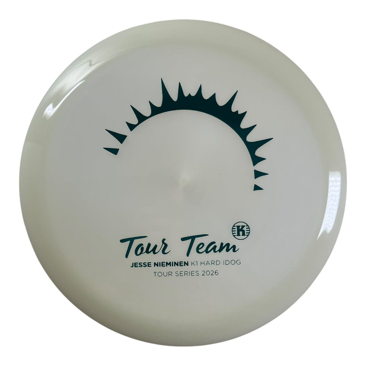 Kastaplast Idog | K1 Hard Glow | Blue/Glow 174g (Jesse Nieminen Tour Series 2026) Disc Golf