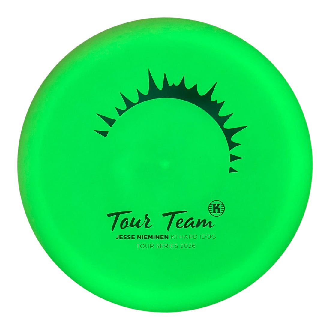 Kastaplast Idog | K1 Hard Glow | Blue/Glow 174g (Jesse Nieminen Tour Series 2026) Disc Golf