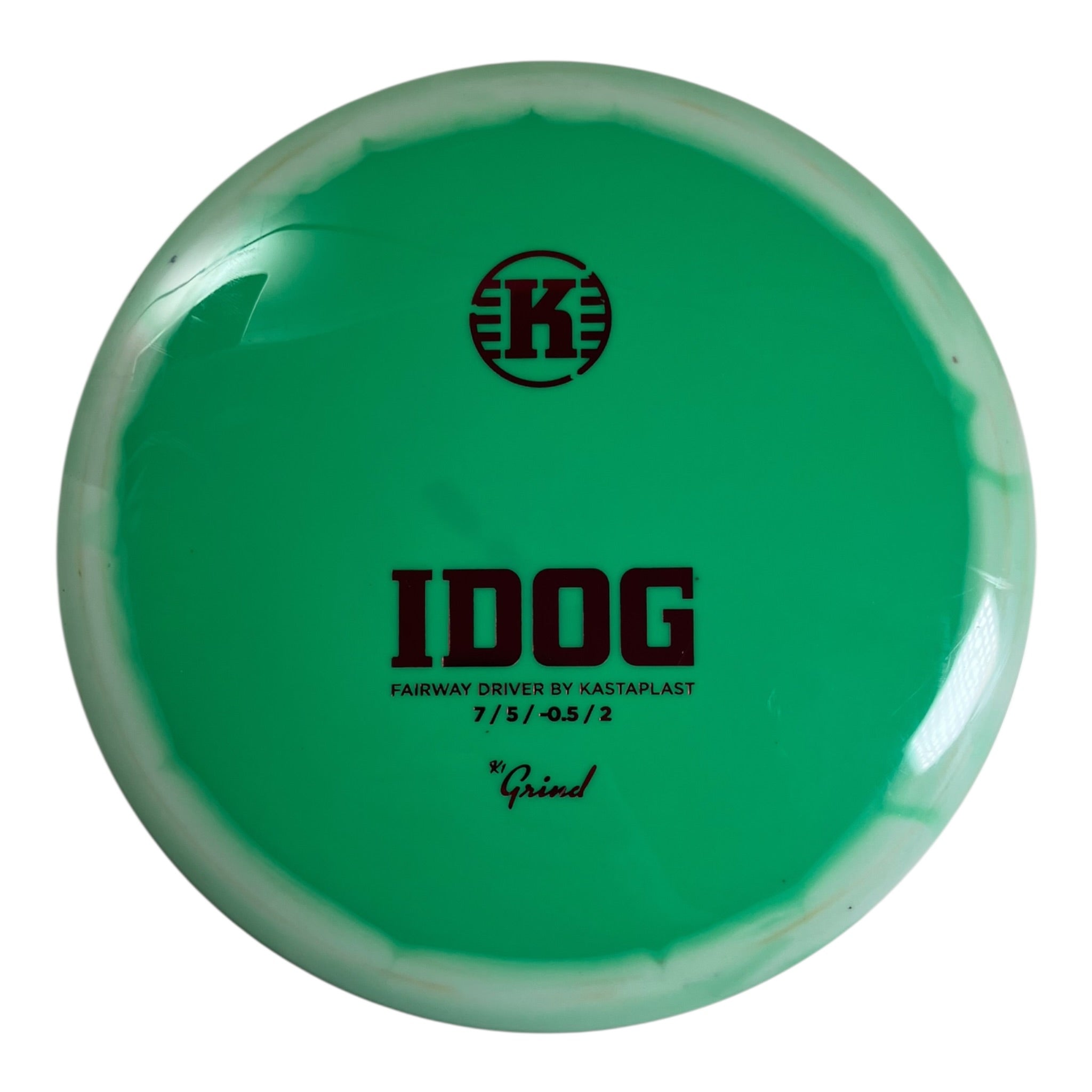 Kastaplast Idog - Used Excellent | K1 Grind | Green/Pink 173g Disc Golf