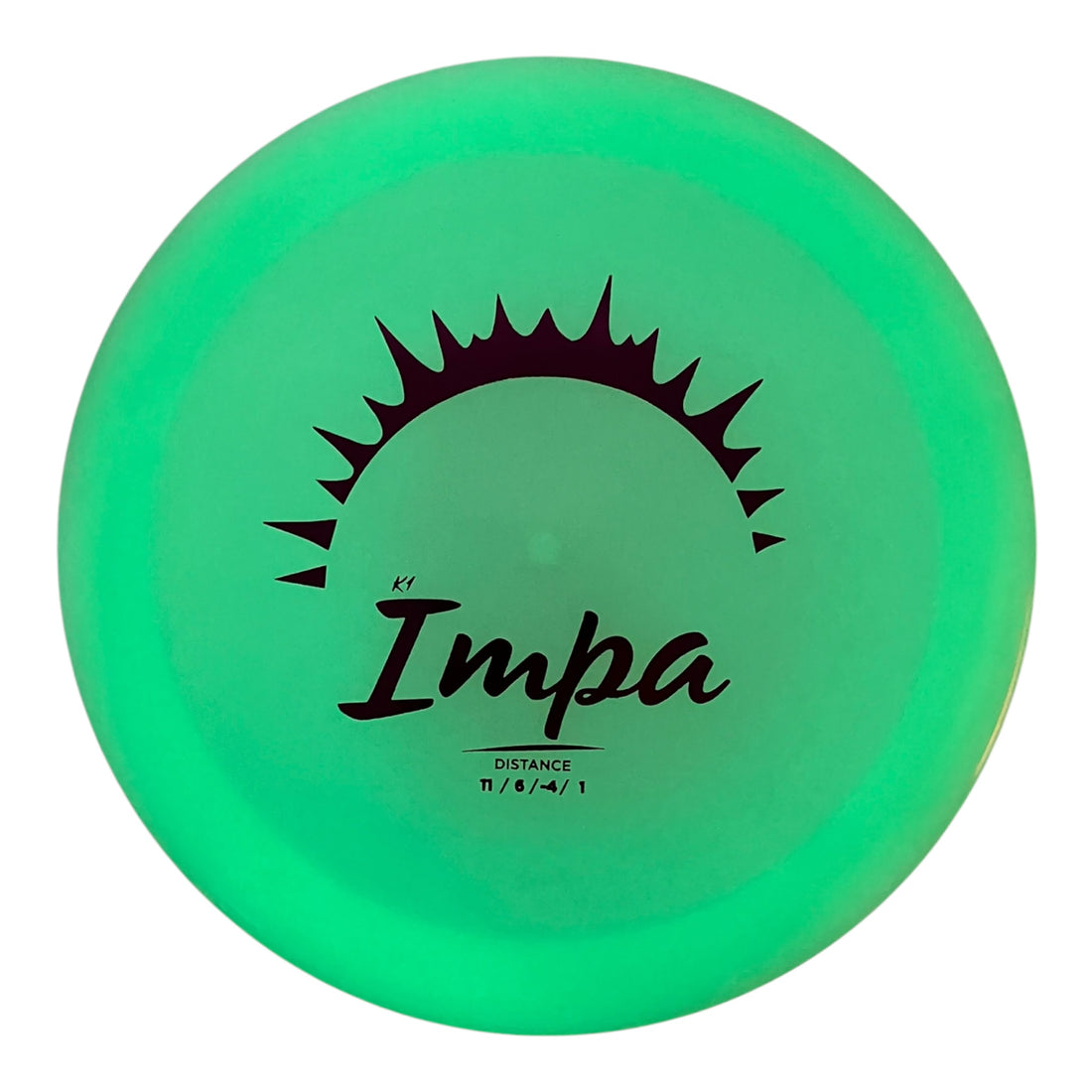 Kastaplast Impa | K1 Glow | Purple/Glow 171g Disc Golf