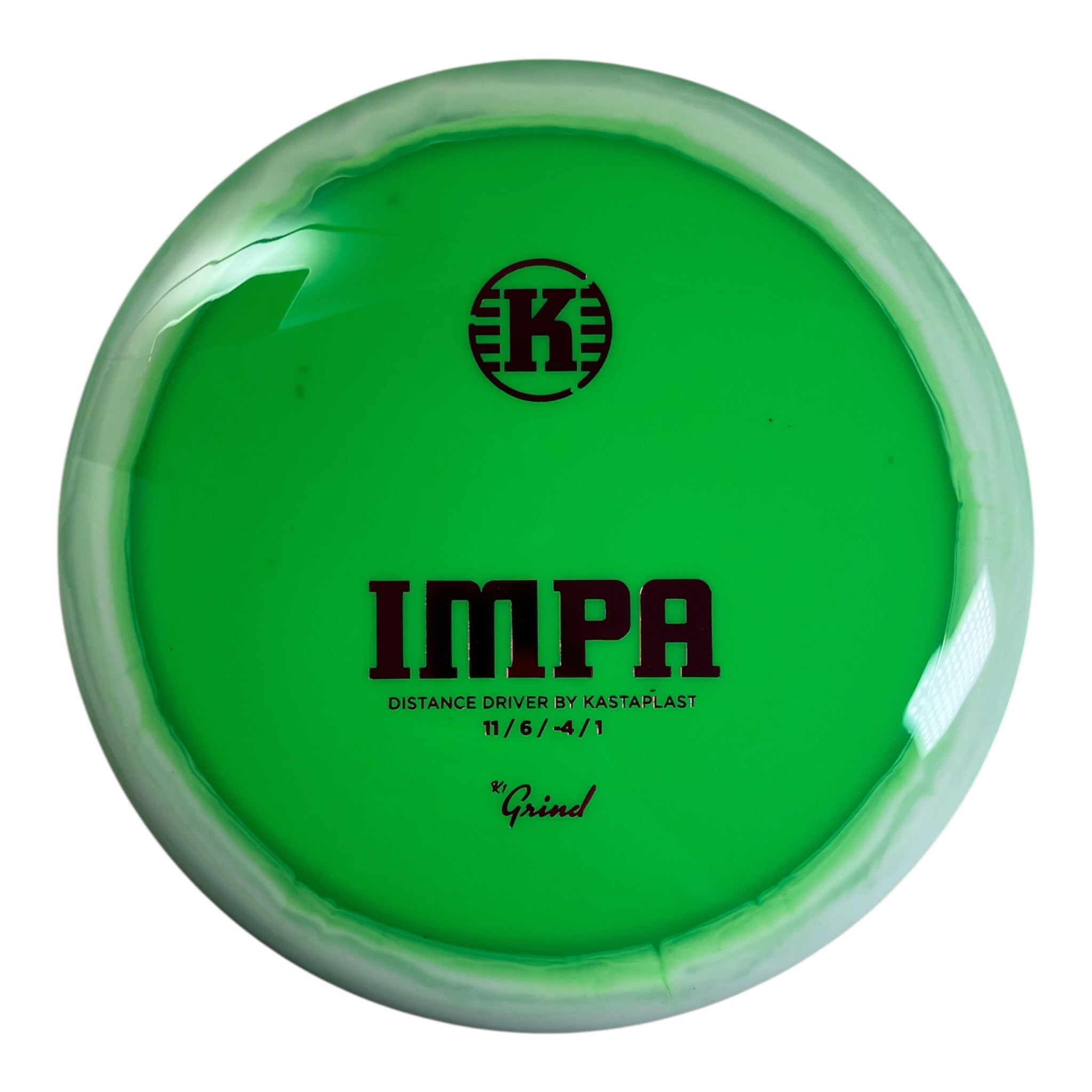 Kastaplast Impa | K1 Grind | Green/Pink 173g Disc Golf