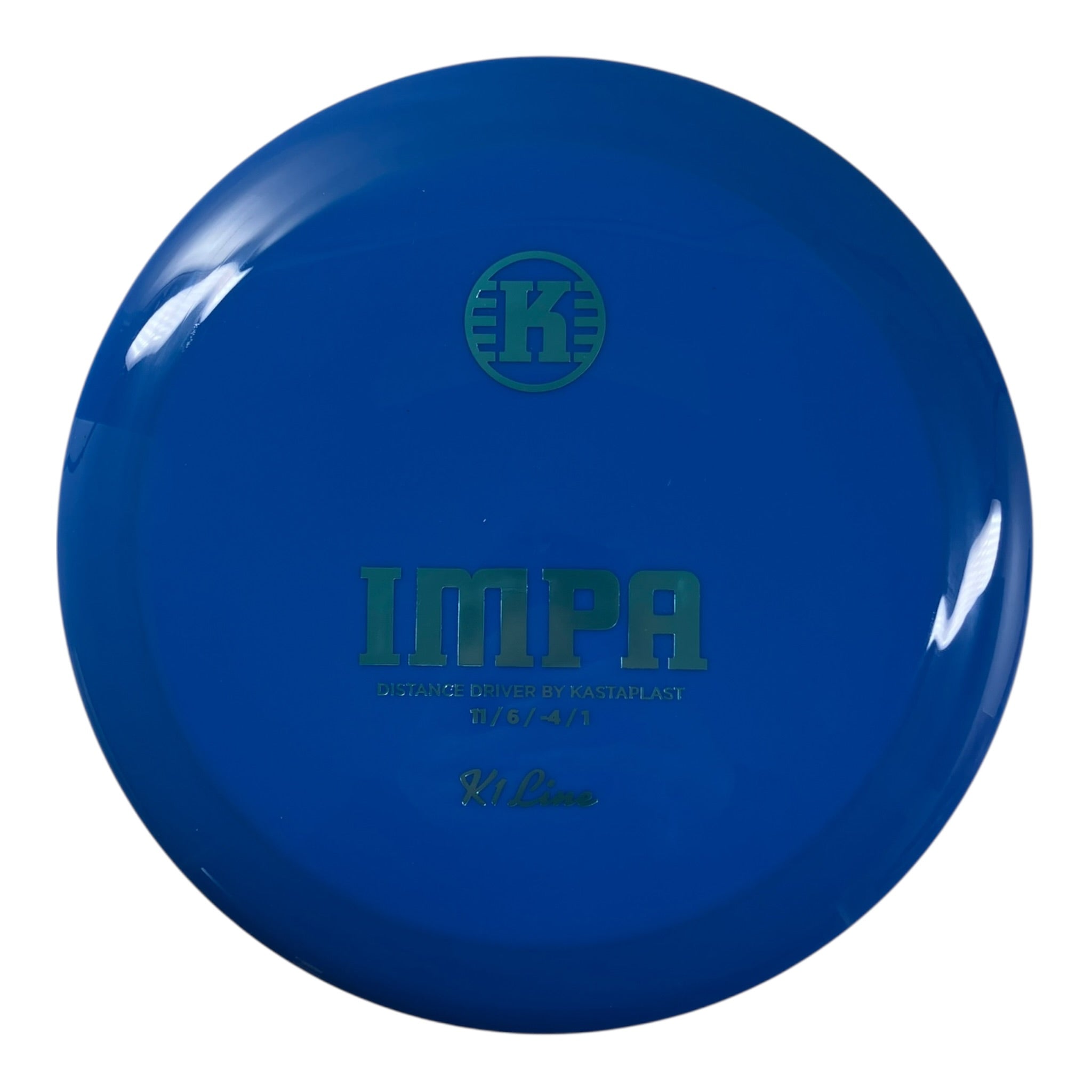 Kastaplast Impa | K1 | Blue/Blue 173g Disc Golf